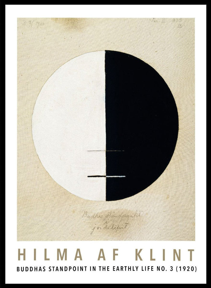 Hilma af Klint Buddha's Standpoint in the Earthly Life No. 3 Art Print_Sugar & Canvas_Hilma af Klint