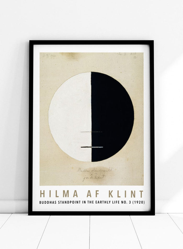 Hilma af Klint Buddha's Standpoint in the Earthly Life No. 3 Art Print_Sugar & Canvas_Hilma af Klint