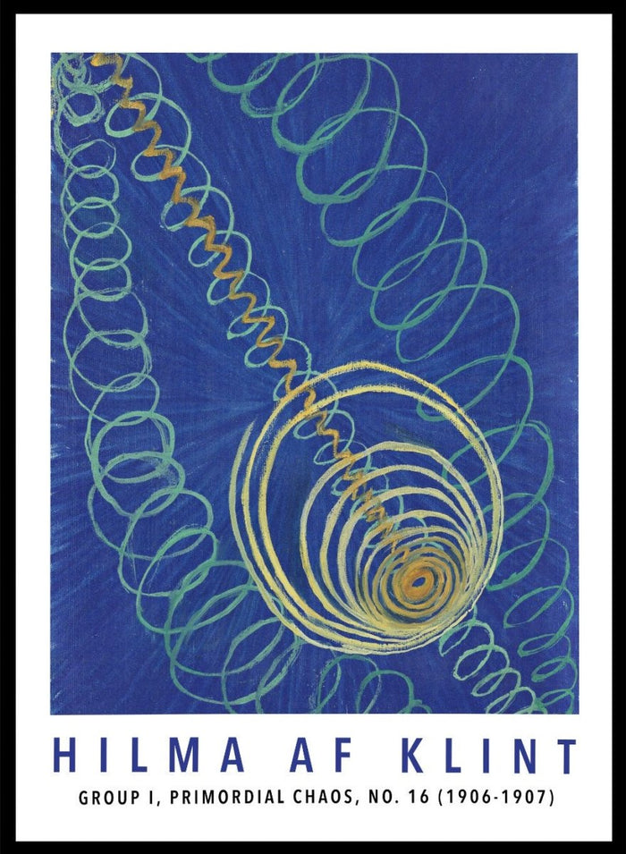 Hilma af Klint Group I, Primordial Chaos, No. 16 Art Print_Sugar & Canvas_Hilma af Klint