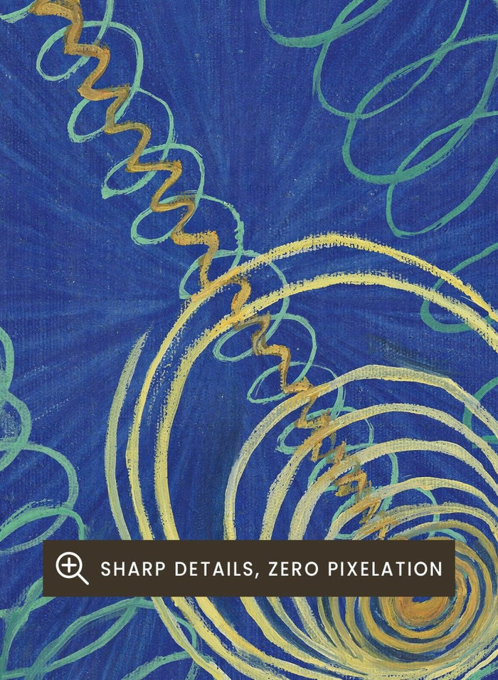Hilma af Klint Group I, Primordial Chaos, No. 16 Art Print_Sugar & Canvas_Hilma af Klint