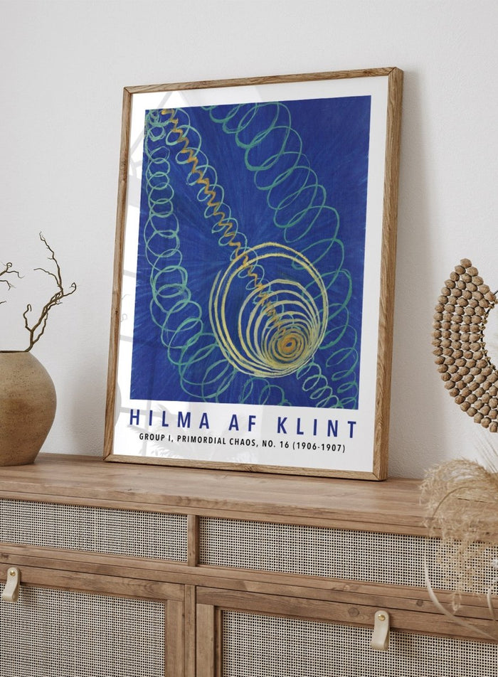 Hilma af Klint Group I, Primordial Chaos, No. 16 Art Print_Sugar & Canvas_Hilma af Klint