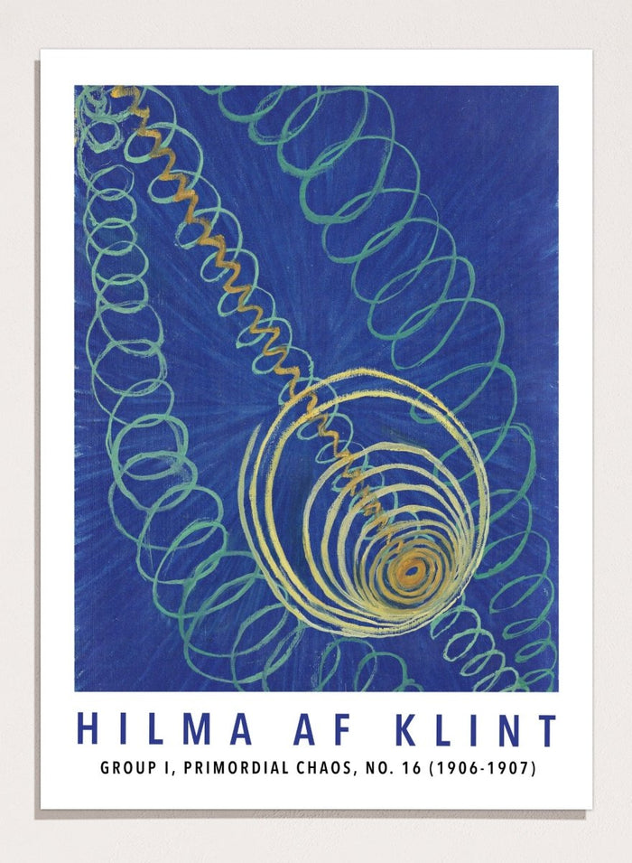 Hilma af Klint Group I, Primordial Chaos, No. 16 Art Print_Sugar & Canvas_Hilma af Klint