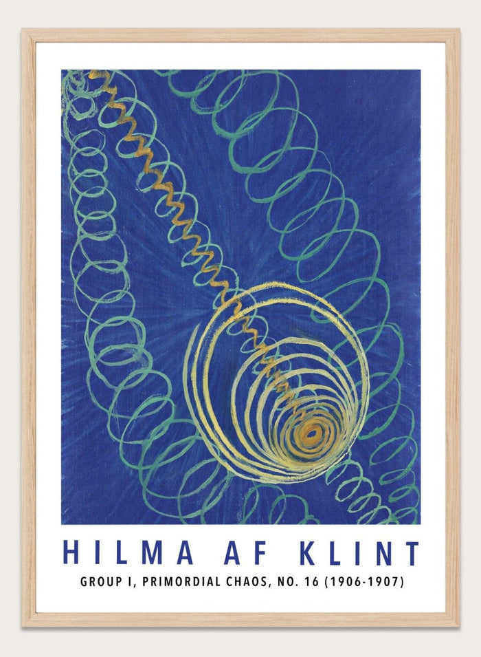 Hilma af Klint Group I, Primordial Chaos, No. 16 Art Print_Sugar & Canvas_Hilma af Klint