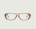 Barley::Hoffman Eyeglasses pilot brown Plant-based Plastic  front