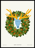Holiday Antlers Art Print_Sugar & Canvas