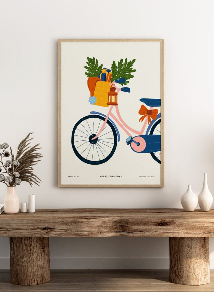 Holiday Delivery Art Print