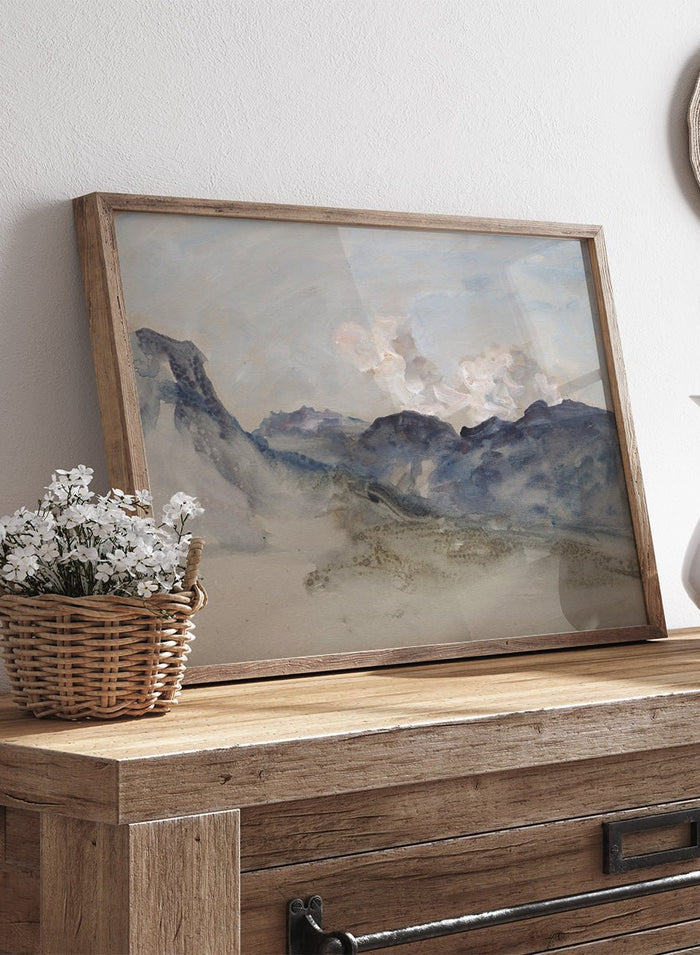 "In the Alps" Art Print_Sugar & Canvas_Hercules Brabazon Brabazon