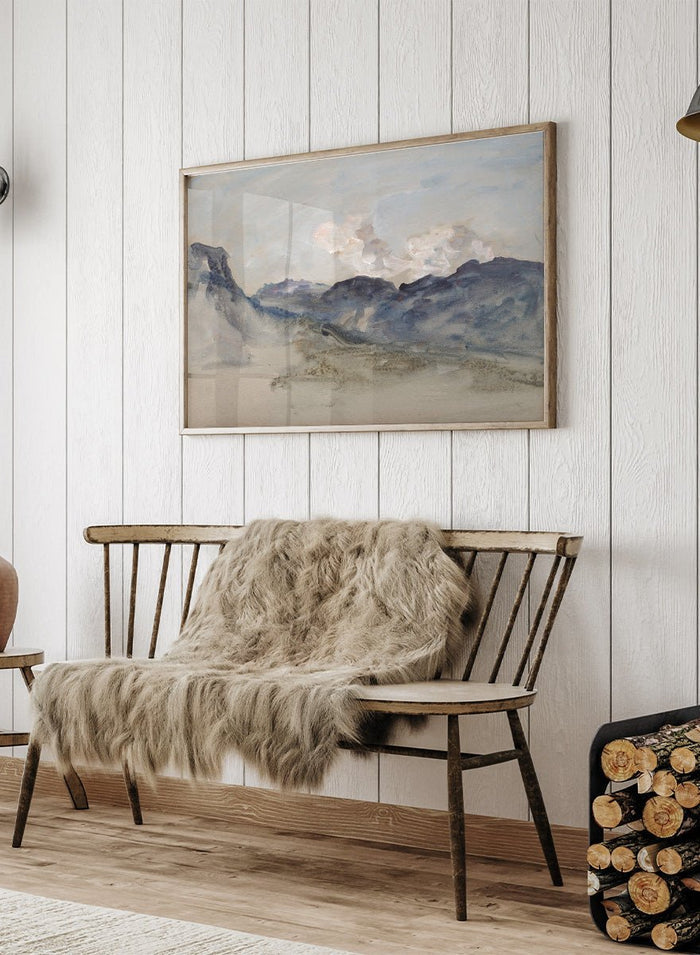 "In the Alps" Art Print_Sugar & Canvas_Hercules Brabazon Brabazon