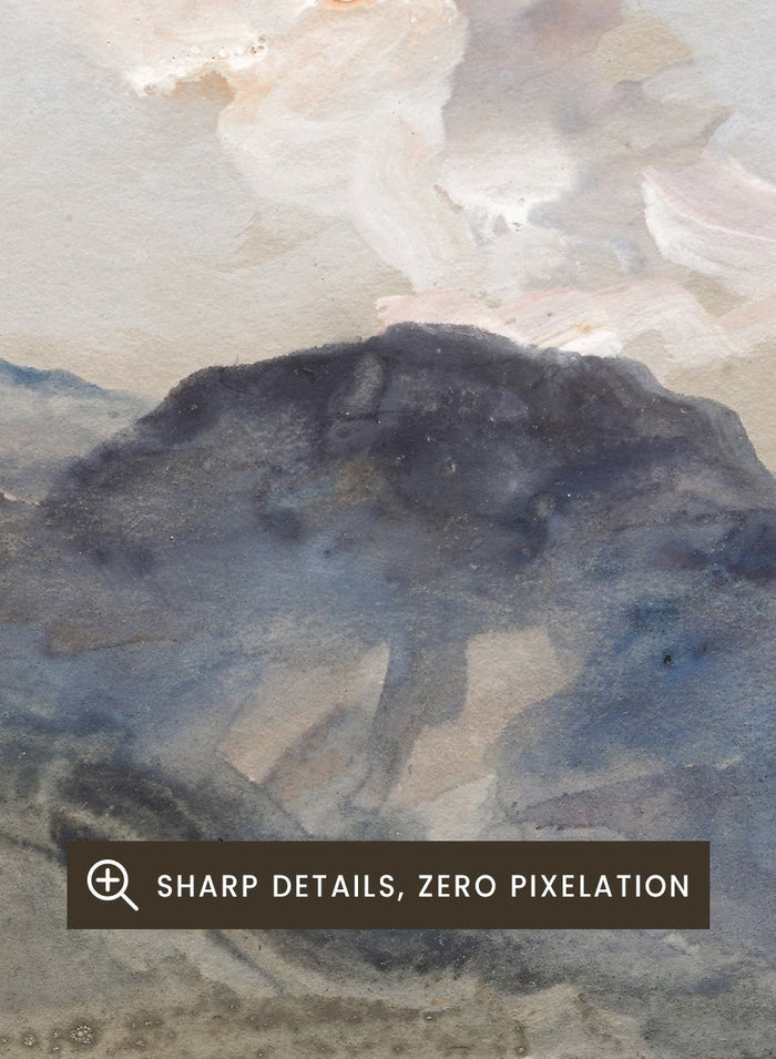 "In the Alps" Art Print_Sugar & Canvas_Hercules Brabazon Brabazon