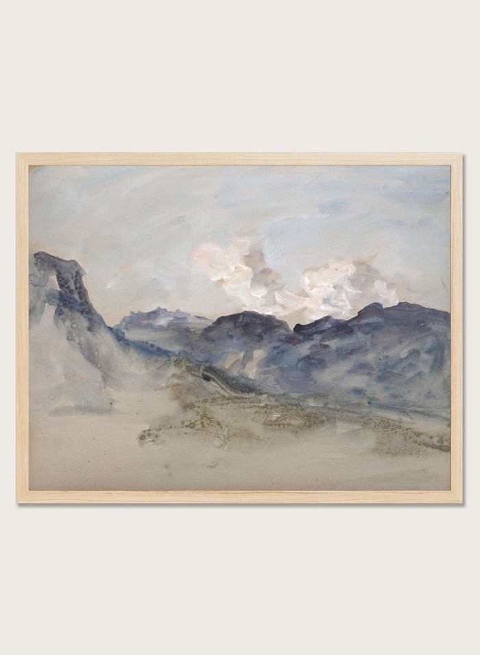 "In the Alps" Art Print_Sugar & Canvas_Hercules Brabazon Brabazon