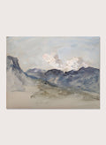 "In the Alps" Art Print_Sugar & Canvas_Hercules Brabazon Brabazon