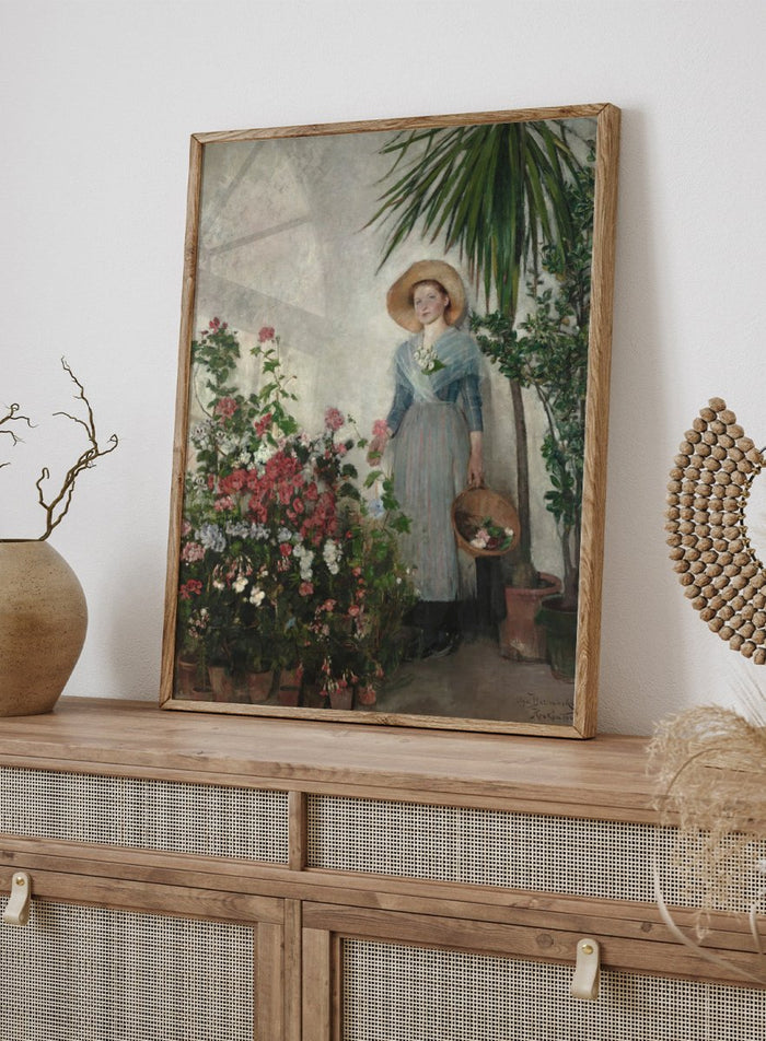 "In the Orangery" Art Print_Sugar & Canvas_Olga Boznanska