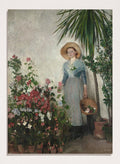 "In the Orangery" Art Print_Sugar & Canvas_Olga Boznanska