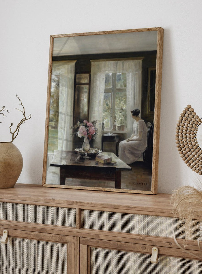 "Interior, Light Of Spring" Art Print_Sugar & Canvas_Carl Holsøe