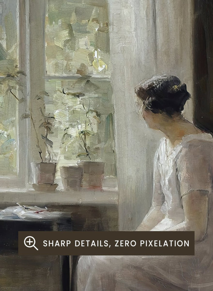 "Interior, Light Of Spring" Art Print_Sugar & Canvas_Carl Holsøe