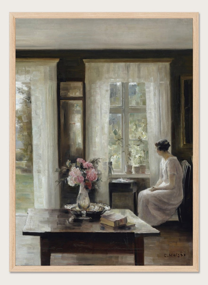 "Interior, Light Of Spring" Art Print_Sugar & Canvas_Carl Holsøe