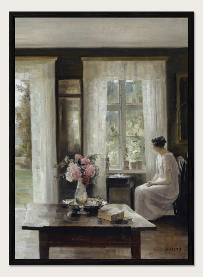 "Interior, Light Of Spring" Art Print_Sugar & Canvas_Carl Holsøe