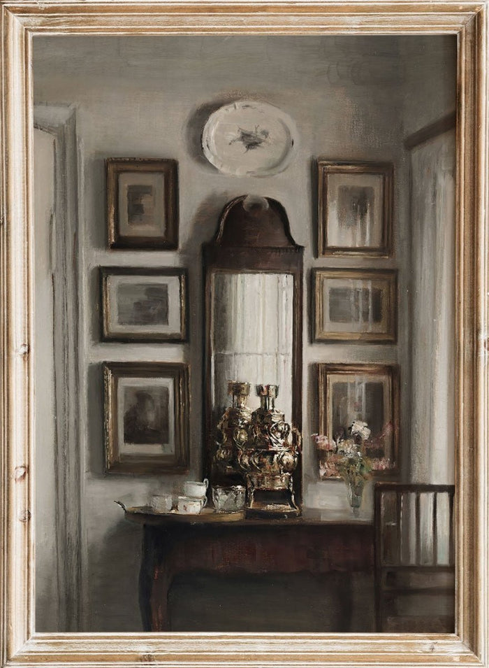 "Interior with a Samovar" Art Print_Sugar & Canvas_Carl Holsøe