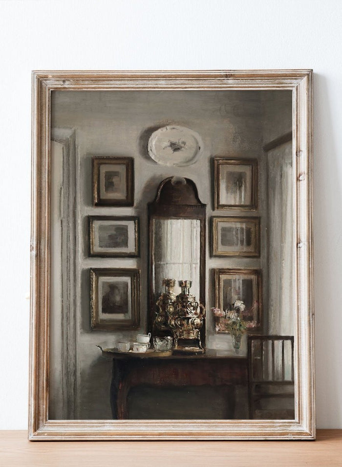 "Interior with a Samovar" Art Print_Sugar & Canvas_Carl Holsøe