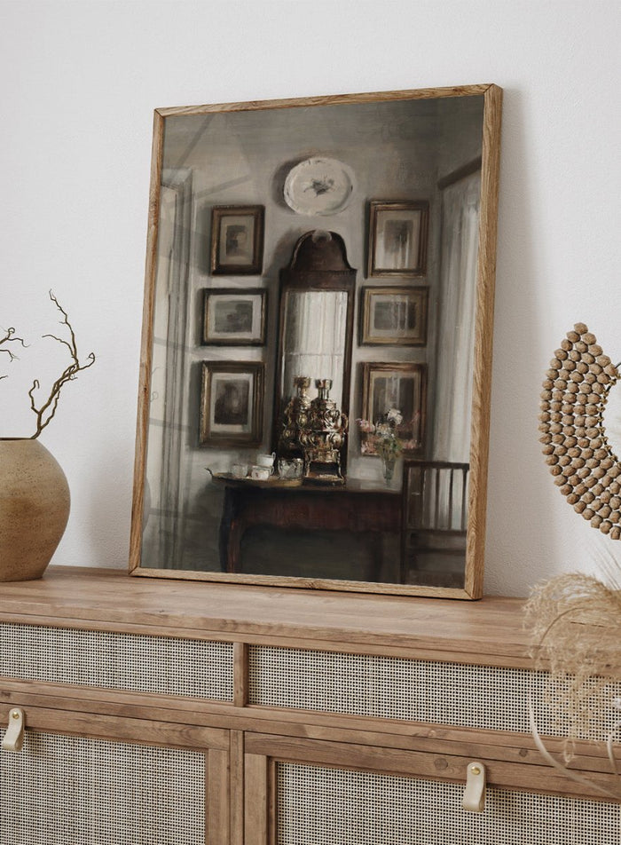"Interior with a Samovar" Art Print_Sugar & Canvas_Carl Holsøe