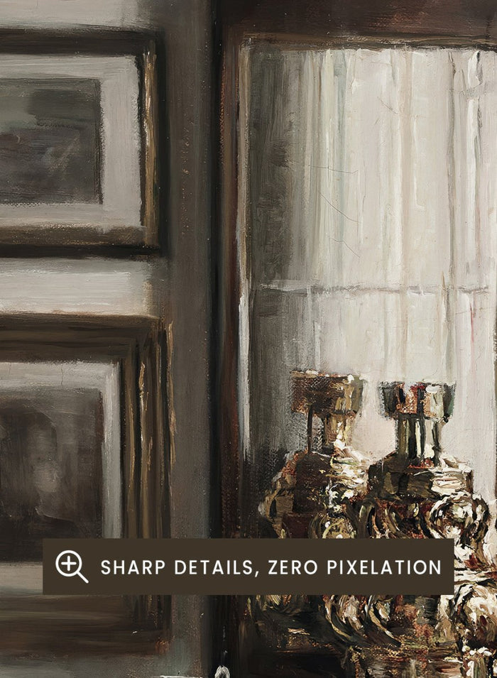 "Interior with a Samovar" Art Print_Sugar & Canvas_Carl Holsøe