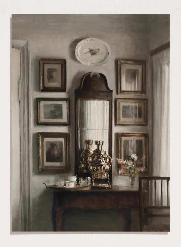 "Interior with a Samovar" Art Print_Sugar & Canvas_Carl Holsøe