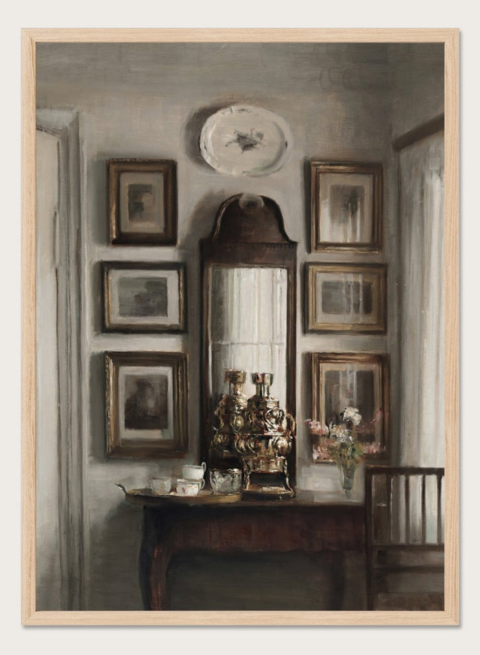 "Interior with a Samovar" Art Print_Sugar & Canvas_Carl Holsøe