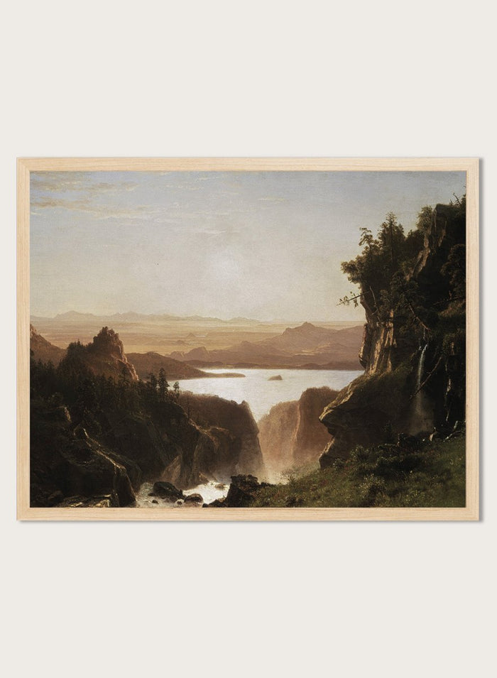 "Island Lake, Wind River Range, Wyoming" Art Print_Sugar & Canvas_Albert Bierstadt