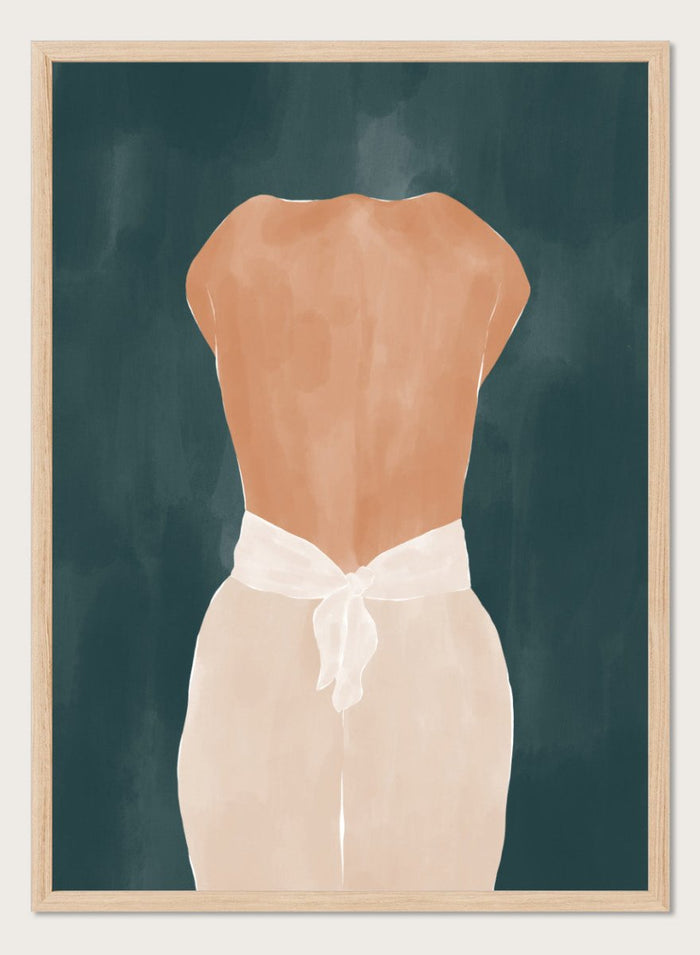 Ivy Green - Backside Art Print