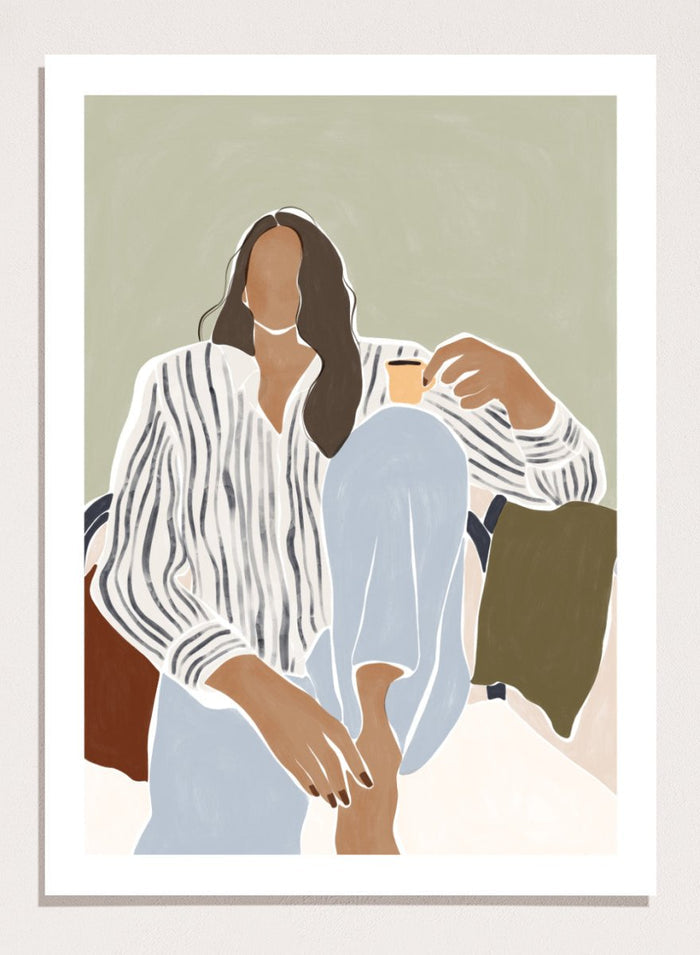 A4/8x12 inches (Framing Available) / Unframed Print Only
