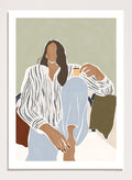 A4/8x12 inches (Framing Available) / Unframed Print Only