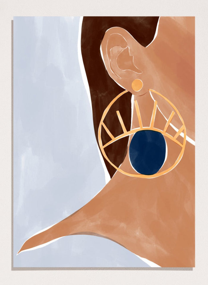 A4/8x12 inches (Framing Available) / Unframed Print Only