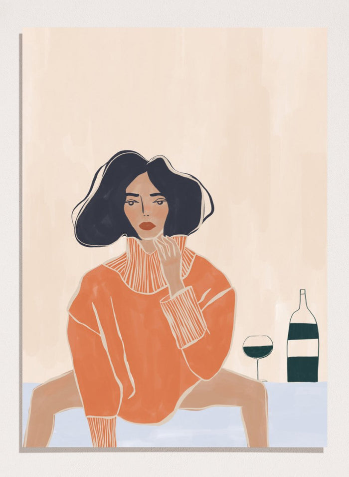 A4/8x12 inches (Framing Available) / Unframed Print Only