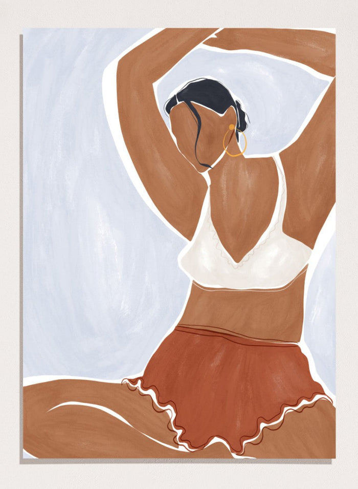 A4/8x12 inches (Framing Available) / Unframed Print Only