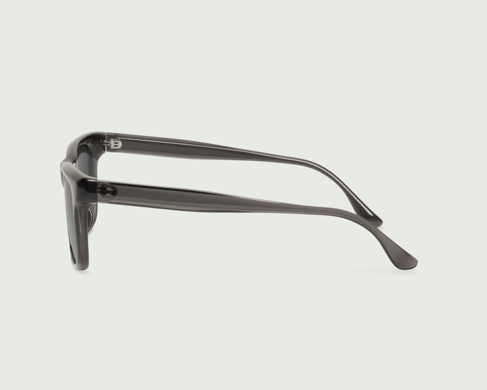 Ant::James Sunglasses rectangle black recycled polyester side