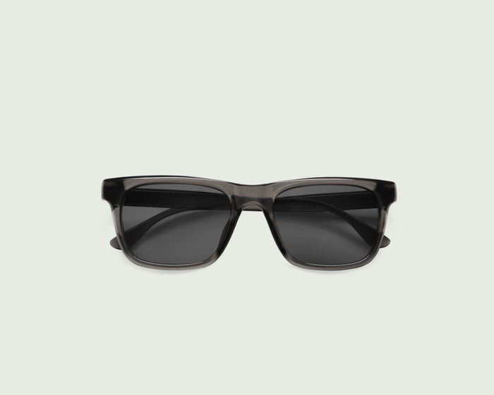 Ant::James Sunglasses rectangle black recycled polyester top