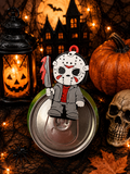 Jason mask red can tab opener