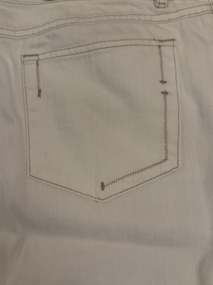 J.Jill New With Tags Women Size 18 Off White Jeans