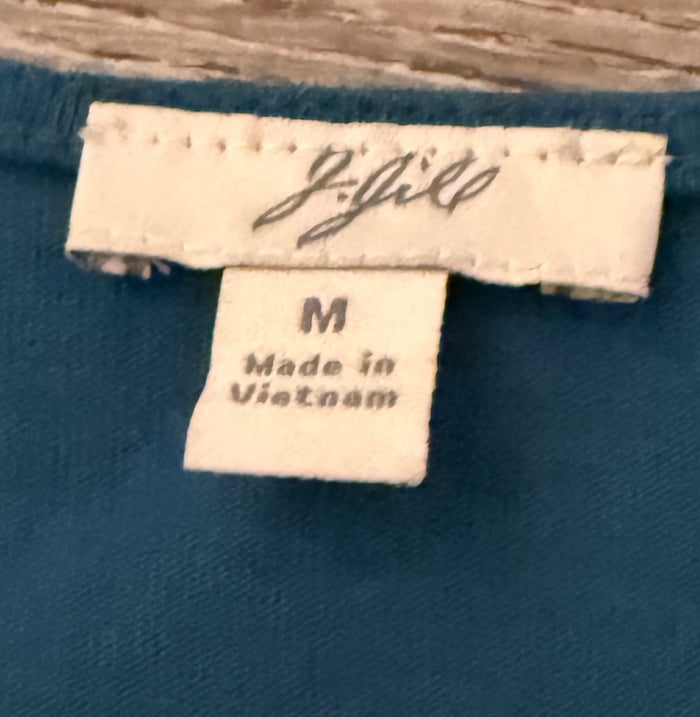 J.Jill Preowned great condition Size M Turquoise Top