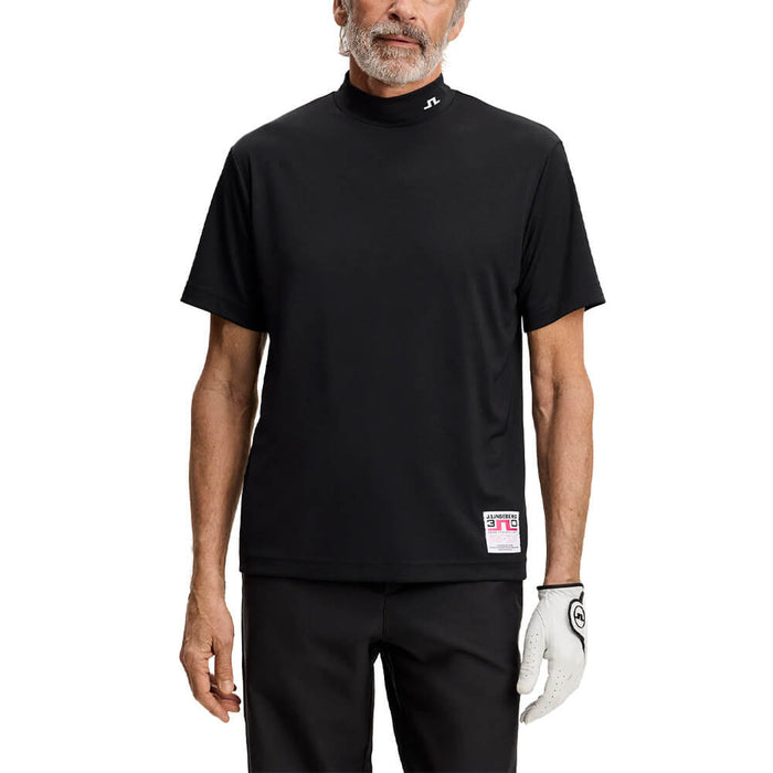 J.Lindeberg 30Y Rory KV Golf Mockneck Black - SH26 Men