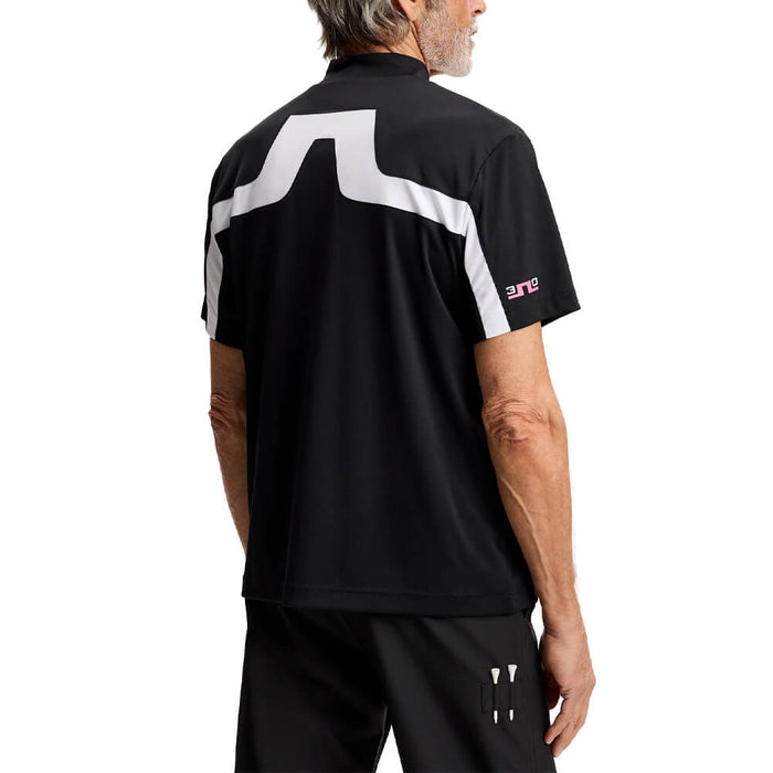 J.Lindeberg 30Y Rory KV Golf Mockneck Black - SH26 Men