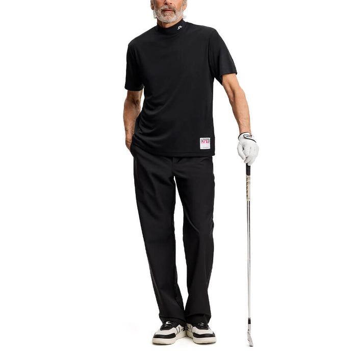 J.Lindeberg 30Y Rory KV Golf Mockneck Black - SH26 Men