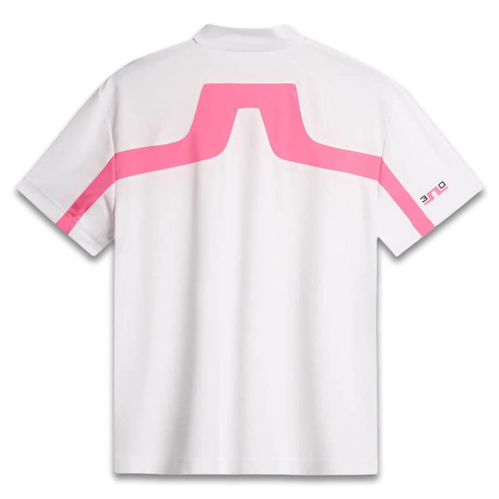 J.Lindeberg 30Y Rory KV Golf Mockneck White - SH26 Men