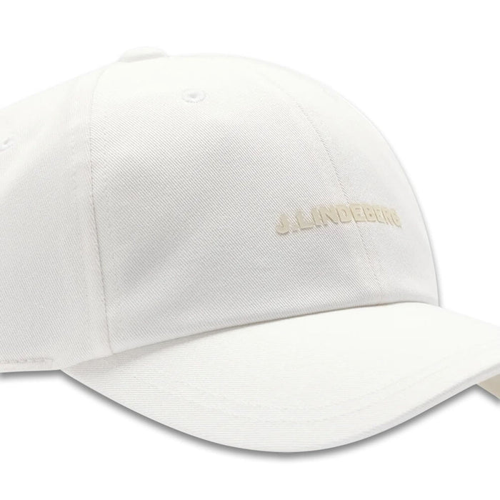 J.Lindeberg Calix Golf Cap White - SS26 Unisex