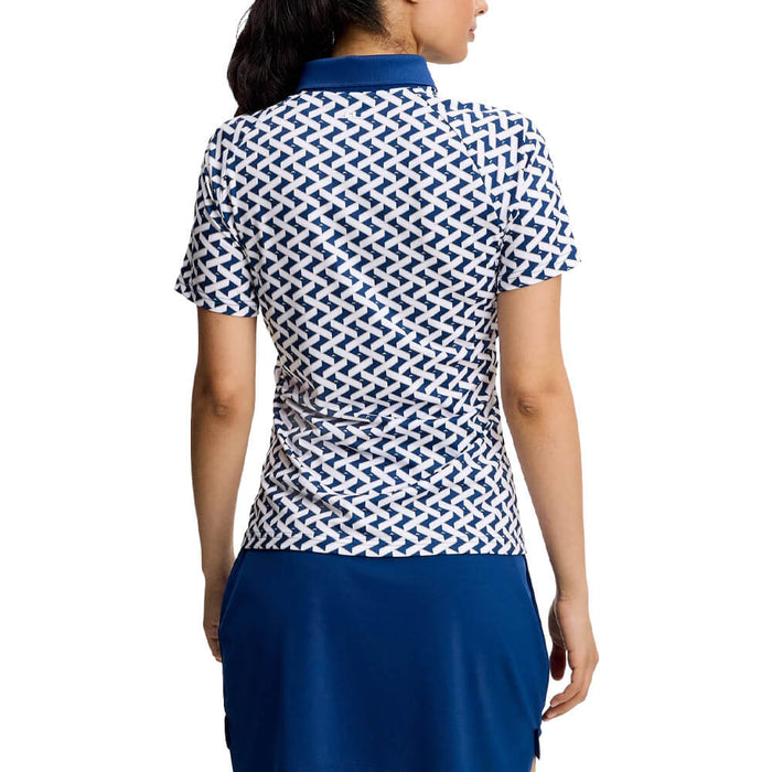 J.Lindeberg Chiara Golf Polo Ladder Estate White S - SH26 Women