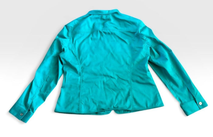 Jones New York Preowned great condition Size L Teal Jacket