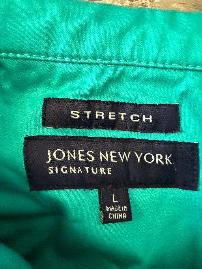 Jones New York Preowned great condition Size L Teal Jacket