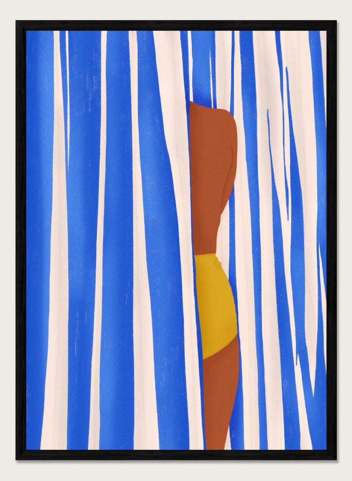 12x16 inches/30x40cm (Framing Available) / Black Wood Frame