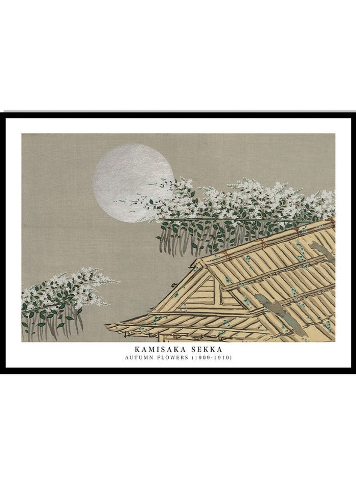 Kamisaka Sekka "Autumn Flowers" Art Print_Sugar & Canvas_Kamisaka Sekka