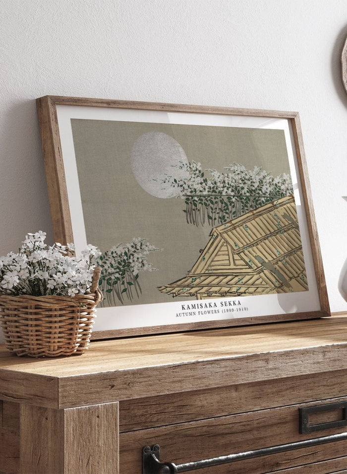 Kamisaka Sekka "Autumn Flowers" Art Print_Sugar & Canvas_Kamisaka Sekka
